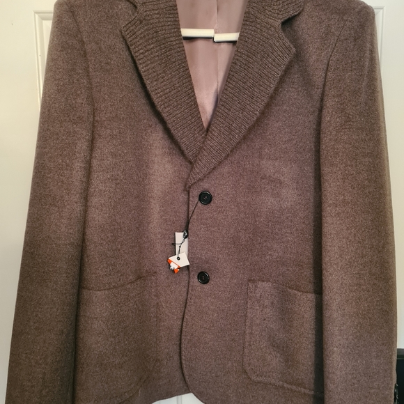 Black Goat Cashmere Blazer - Picture 3 of 8